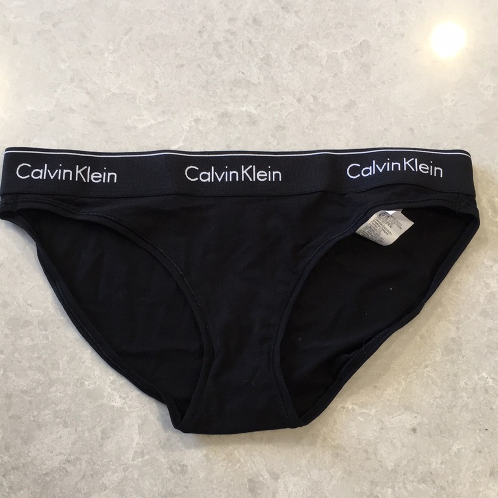 Calvin Klein black bikini underwear